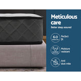 Giselle Bedding 21cm Mattress Pillow Top Double - Side View