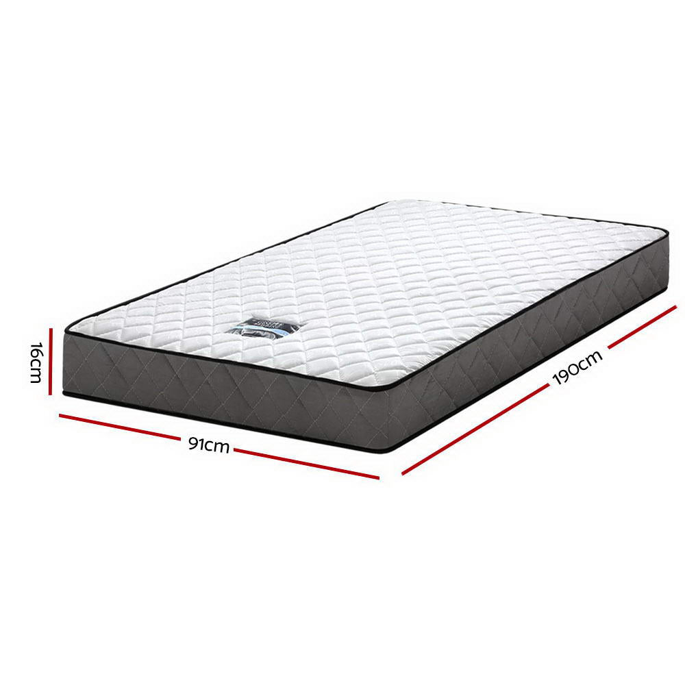 Giselle Bedding 18cm Mattress Pillow Top Single