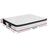 Giselle Bedding 30cm Mattress Medium Firm King Single - Front View