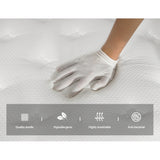 Giselle Bedding 30cm Mattress Medium Firm King Single - Top-Down View
