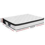 Giselle Bedding 23cm Mattress Extra Firm King - Front View
