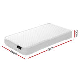 Giselle Baby Cot Mattress Spring Foam - Front View