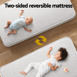 Giselle Baby Cot Mattress Spring Foam - Rear View