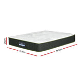 Giselle Bedding 32cm Mattress Euro Top Super King - Front View