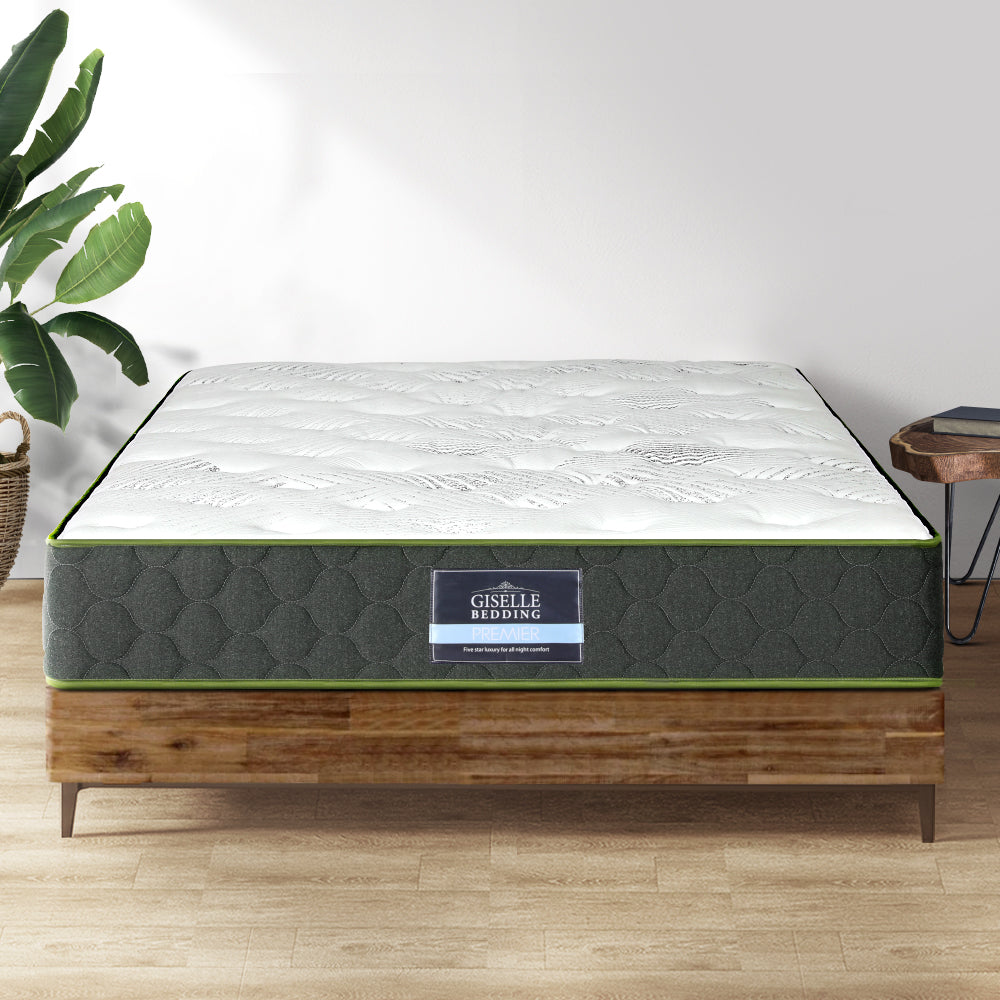Giselle Bedding 32cm Mattress Euro Top Queen