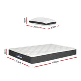 Giselle Bedding 21cm Mattress Tight Top King Single - Front View