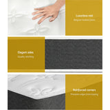 Giselle Bedding 18cm Mattress Medium Soft w/Pillows King Single