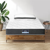 Giselle Bedding 21cm Mattress Pillow Top King Single - 45-Degree Angle