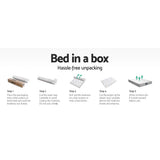 Giselle Bedding 27cm Mattress Double-sided Flippable Layer Double