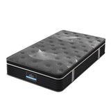 Giselle Bedding King Single Mattress 35cm Euro Top with Graphene Cooling Comfort Medium Firm