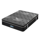 Giselle Bedding Queen Mattress 35cm Euro Top with Graphene Cooling Comfort Medium Firm