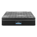 Giselle Bedding Queen Mattress 35cm Euro Top with Graphene Cooling Comfort Medium Firm