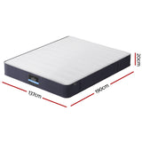 26cm Mattress Bed Giselle King - Close-Up Angle