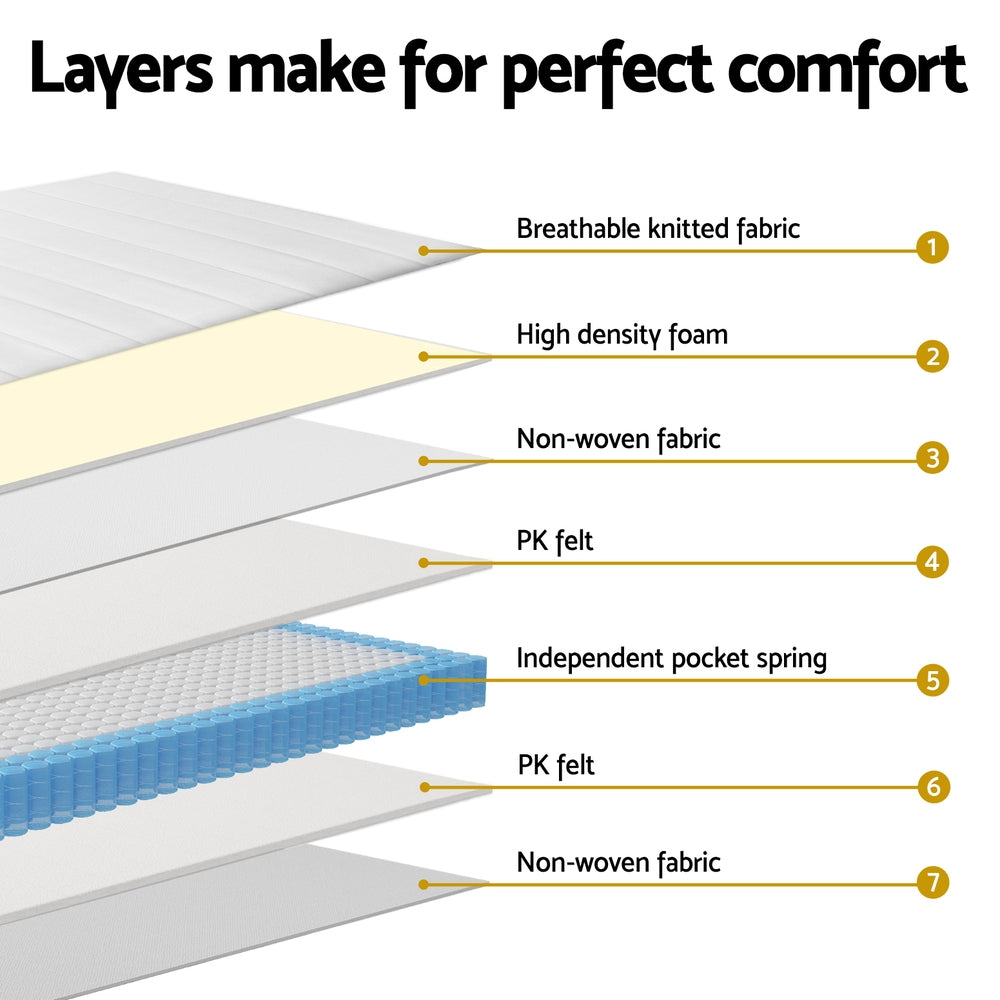 26cm Mattress Bed Giselle King