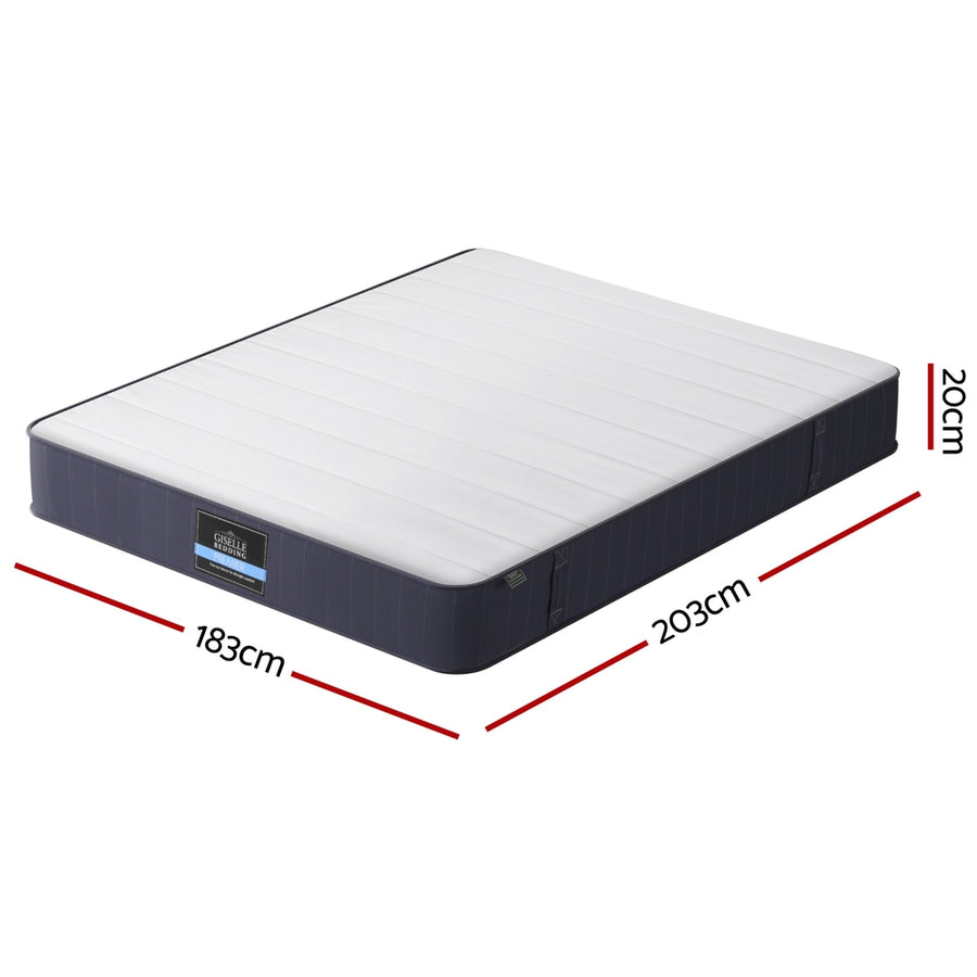 20cm Giselle Mattress King Bed Pocket Spring Mattresses