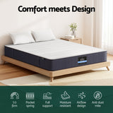 26cm Mattress Bed Giselle King Single - Top-Down View