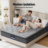 26cm Giselle Mattress Double Latex Foam Mattresses - Rear View