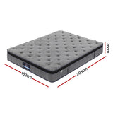 26cm Giselle Mattress King Latex Foam Mattresses - Front View