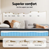 26cm Giselle Mattress King Latex Foam Mattresses - 45-Degree Angle