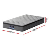 26cm Giselle Mattress King Single Latex Foam Mattresses - Front View