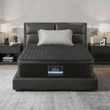 Giselle Bedding Mattress 34cm 5-Zone Pocket Spring Egg-crate Memory Foam King Single