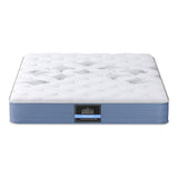 25cm Giselle Mattress Queen Bed Pocket Spring Mattresses - Top-Down View