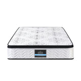 Giselle Bedding 30cm Mattress Pocket Spring Medium Firm Foam Euro Top Single - Top-Down View