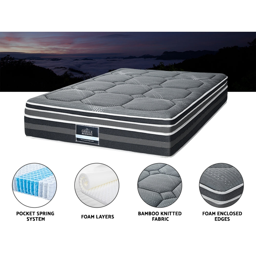 Giselle Bedding 36cm Mattress Cool Gel Memory Foam Double