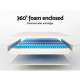 Giselle Bedding 36cm Mattress Cool Gel Memory Foam Double - 45-Degree Angle