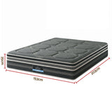 Giselle Bedding 34cm Mattress Cool Gel Memory Foam 7 Zone King