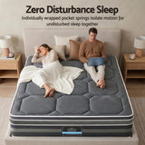 Giselle Bedding 34cm Mattress Cool Gel Memory Foam 7 Zone King