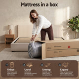 Giselle Bedding 34cm Mattress Cool Gel Memory Foam 7 Zone King