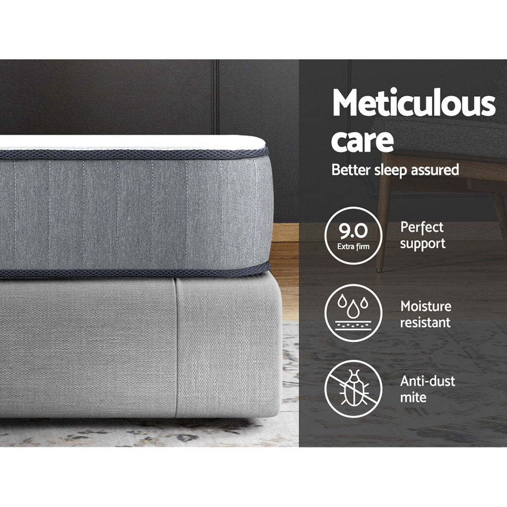 Giselle Bedding 32cm Mattress Euro Top Double