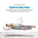 Giselle Bedding 34cm Mattress Euro Top Queen - Top-Down View