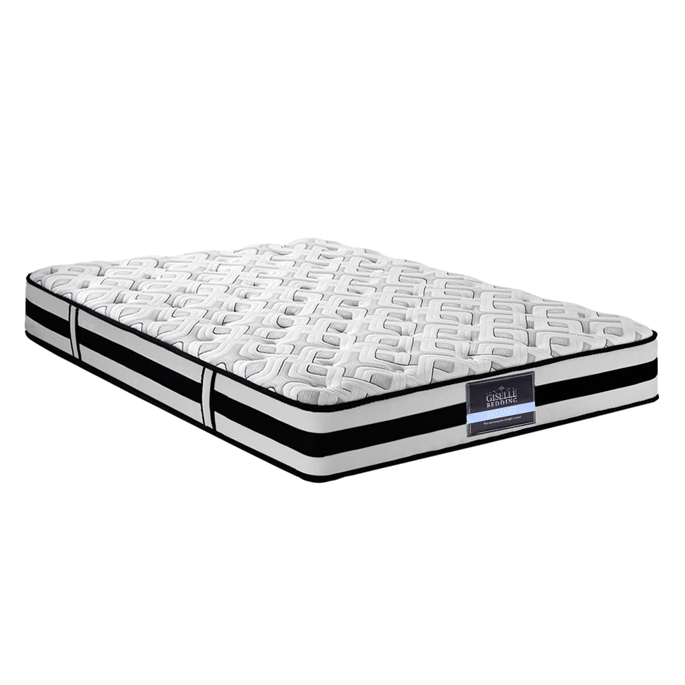 Giselle Bedding 34cm Mattress Euro Top Queen