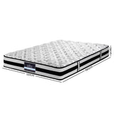 Giselle Bedding 24cm Mattress Super Firm Double - Side View