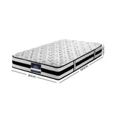 Giselle Bedding 24cm Mattress Super Firm Single - Side View