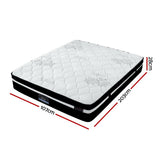 Giselle Bedding 28cm Mattress Super Firm King Single - Side View
