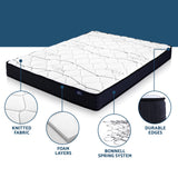 Giselle Bedding 16cm Mattress Medium Firm Double - 45-Degree Angle