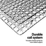 Giselle Bedding 16cm Mattress Medium Firm King Single - Close-Up Angle