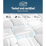 Giselle Bedding 36cm Mattress Cool Gel Memory Foam Double - 45-Degree Angle