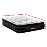Giselle Bedding 36cm Mattress Cool Gel Memory Foam King - Front View