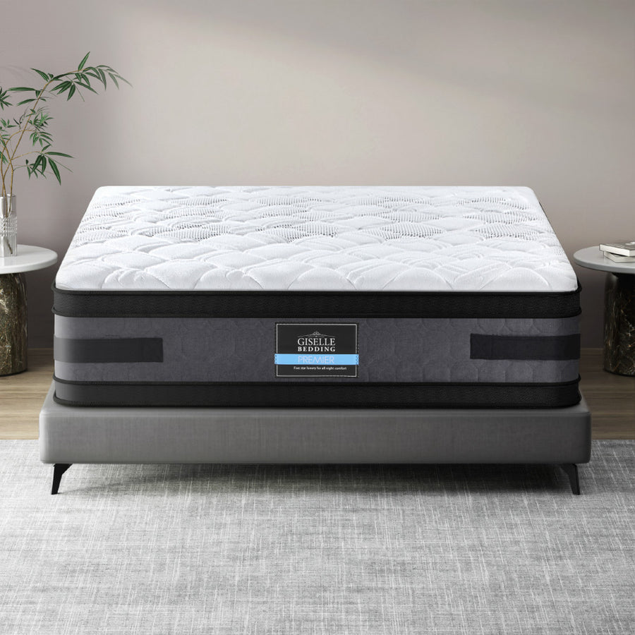 Giselle Bedding king flippable mattress, 36cm cool gel memory foam with pocket springs