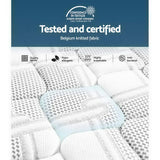 Giselle Bedding 36cm Mattress Cool Gel Memory Foam King - 45-Degree Angle