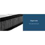 Giselle Bedding 36cm Mattress Cool Gel Memory Foam King Single - Rear View