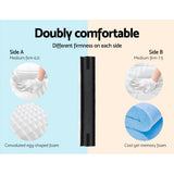 Giselle Bedding 36cm Mattress Cool Gel Memory Foam Queen - Top-Down View