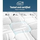 Giselle Bedding 36cm Mattress Cool Gel Memory Foam King Single - 45-Degree Angle