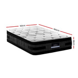 Giselle Bedding 36cm Mattress Cool Gel Memory Foam Single - Side View