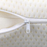 Giselle Bedding Memory Foam Pillow 19cm Thick Twin Pack - Close-Up Angle