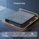 Levitex king Mattress 33 cm 7-Zone Pocket Spring 8.0 Extra Firm with Dual-Row Edge Support & Breathable Knit Cover - Side View